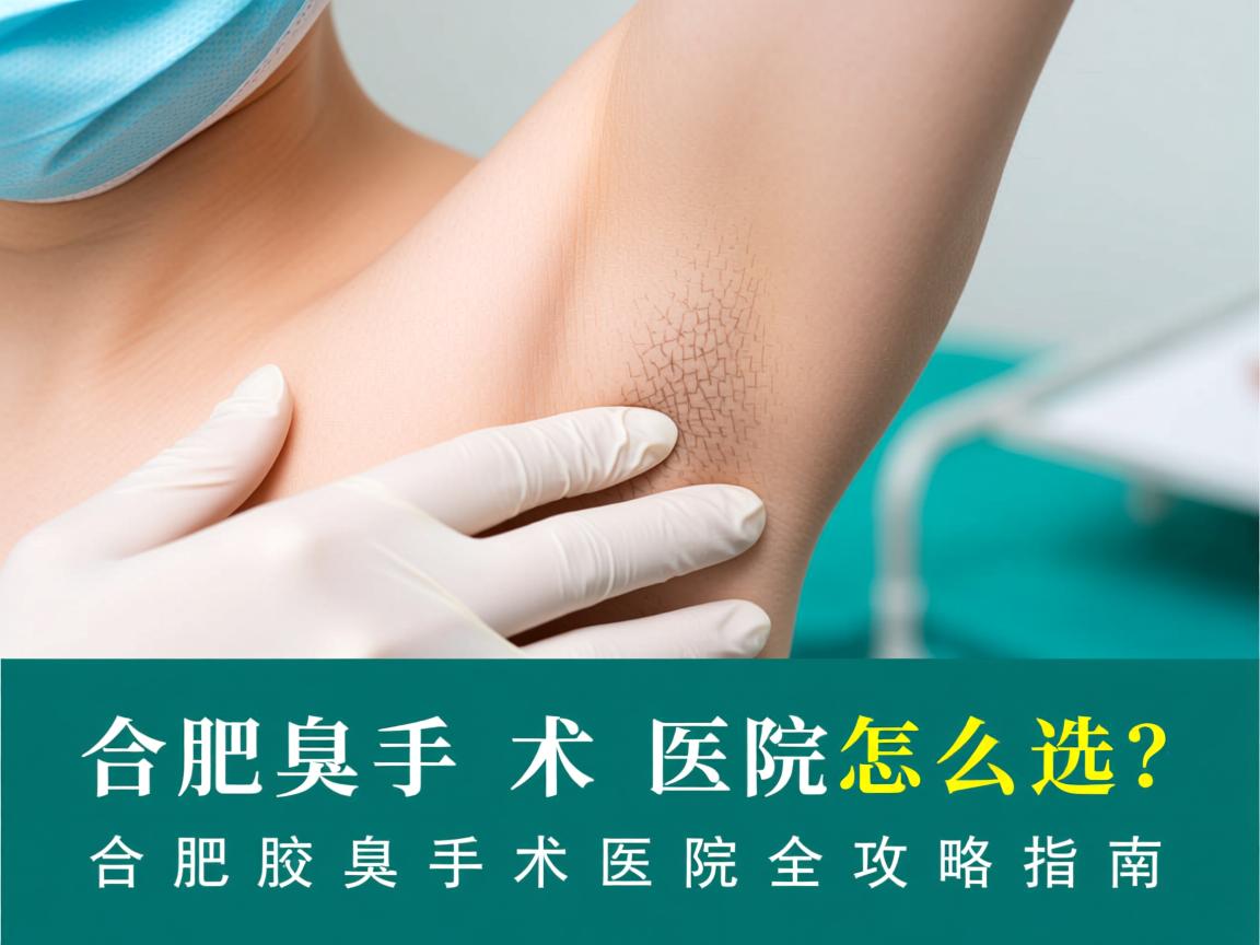 合肥腋臭手术医院怎么选?合肥腋臭手术医院全攻略指南 合肥腋臭手术医院怎么选?合肥腋臭手术医院全攻略指南