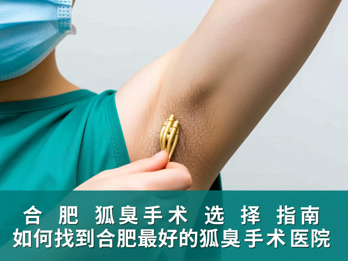 合肥狐臭手术选择指南，如何找到合肥最好的狐臭手术医院