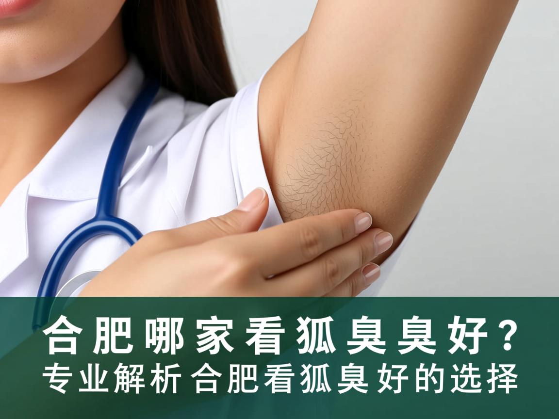 合肥哪家看狐臭好？专业解析合肥看狐臭好的选择