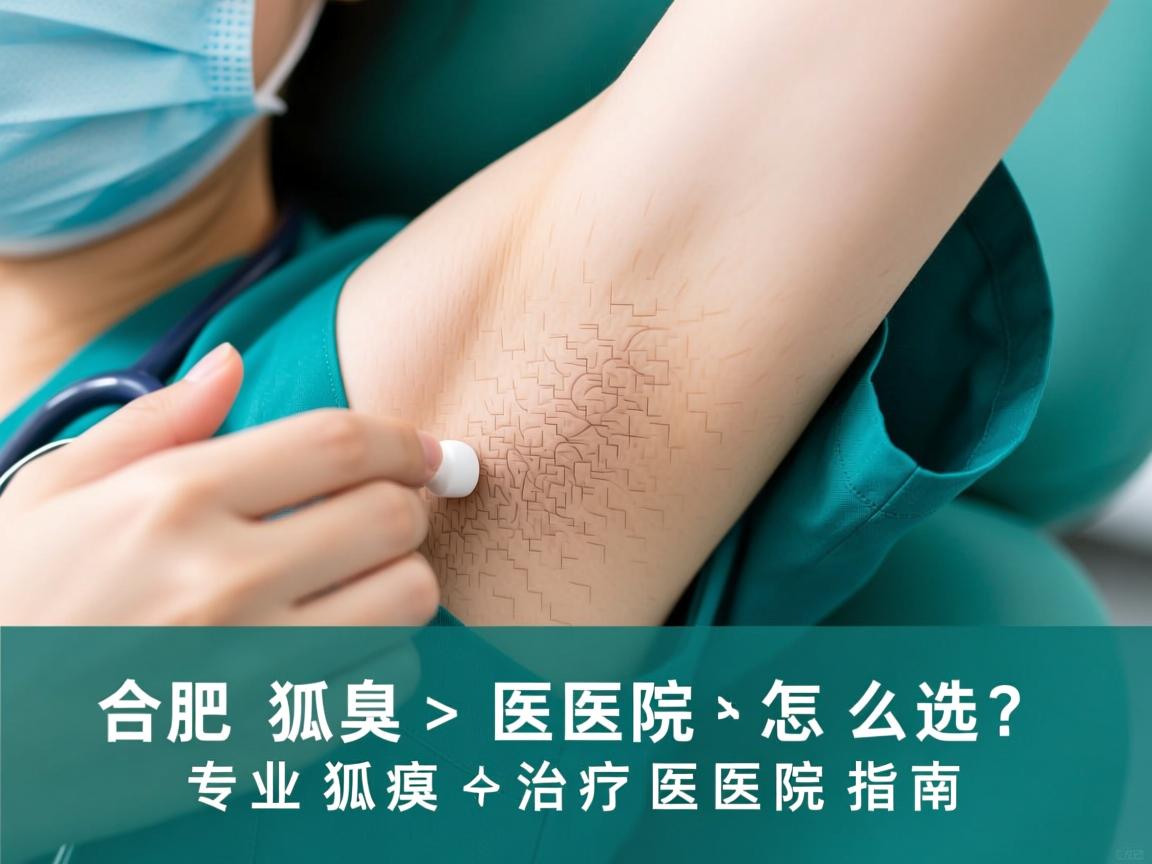 合肥狐臭医院怎么选？专业狐臭治疗医院指南