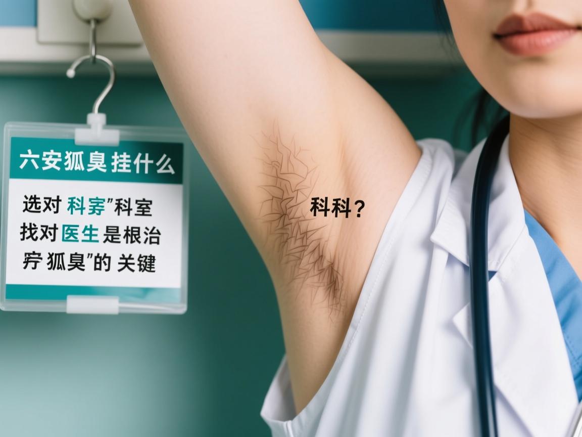 六安狐臭挂什么科室？选对科室找对医生是根治狐臭的关键