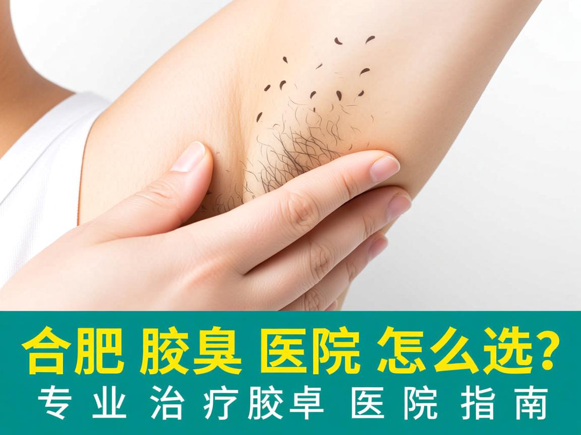 合肥腋臭医院怎么选？专业治疗腋臭的医院指南