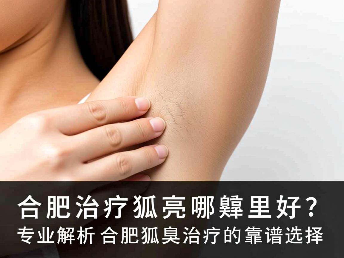 合肥治疗狐臭哪里好？专业解析合肥狐臭治疗的靠谱选择