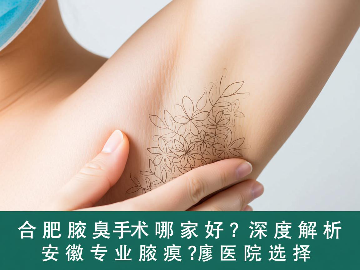 合肥腋臭手术哪家好？深度解析安徽专业腋臭医院选择