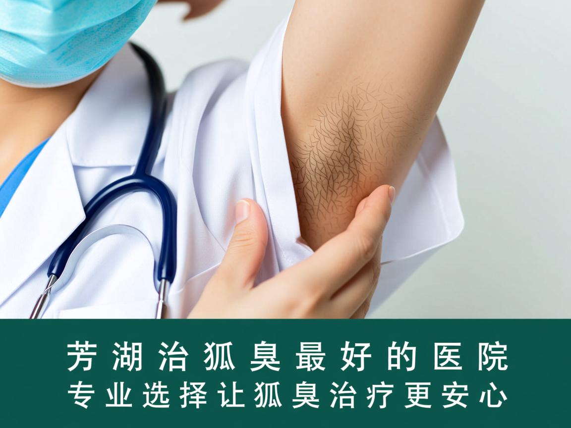 芜湖治狐臭最好的医院，专业选择让狐臭治疗更安心