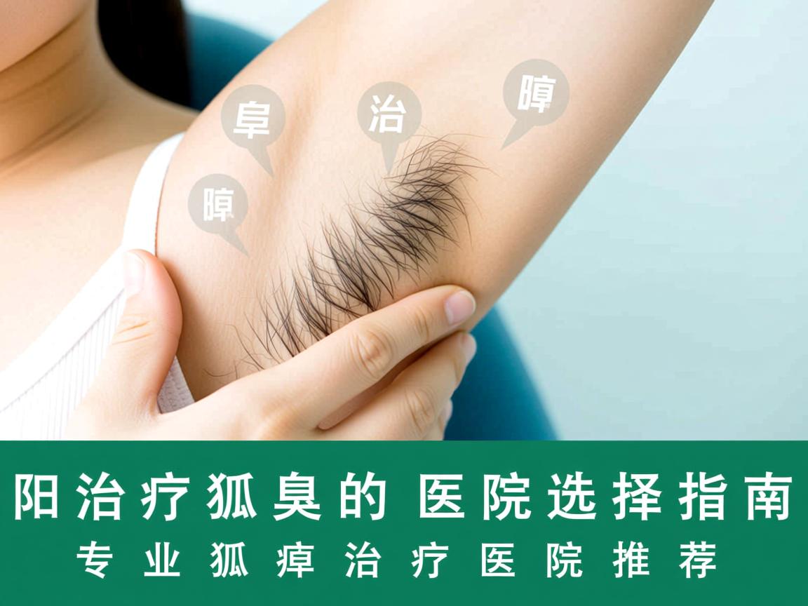 阜阳治疗狐臭的医院选择指南，专业狐臭治疗医院推荐