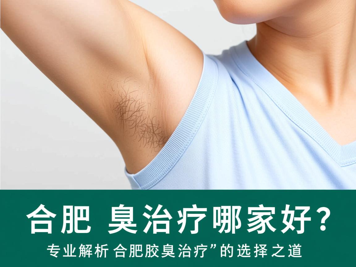 合肥腋臭治疗哪家好？专业解析合肥腋臭治疗的选择之道