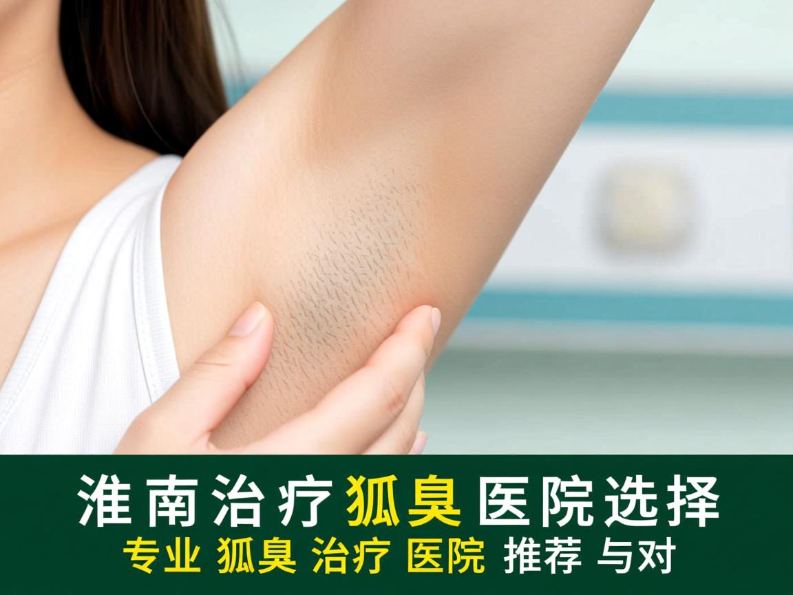 淮南治疗狐臭的医院选择，专业狐臭治疗医院推荐与对比