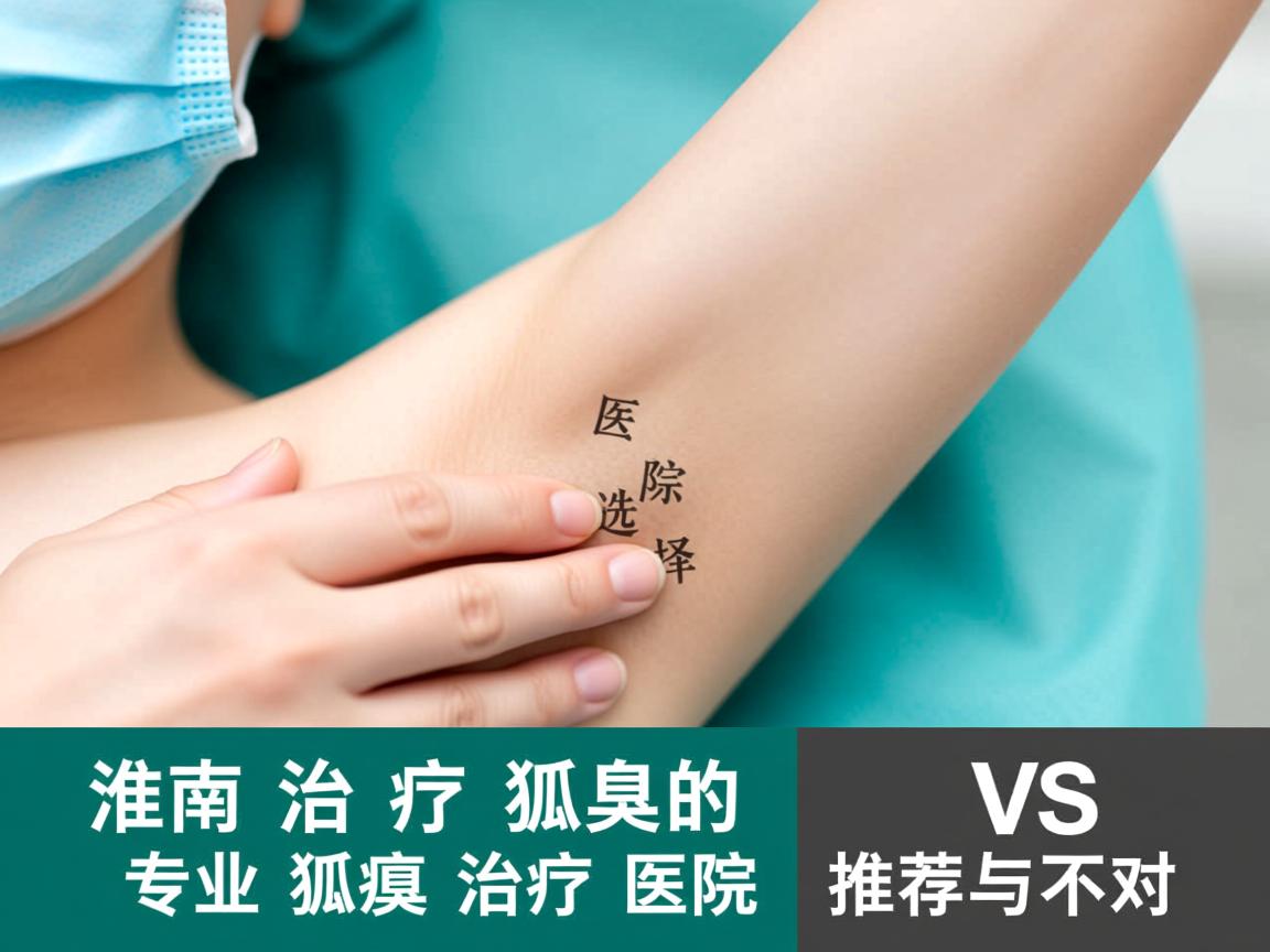 淮南治疗狐臭的医院选择，专业狐臭治疗医院推荐与对比