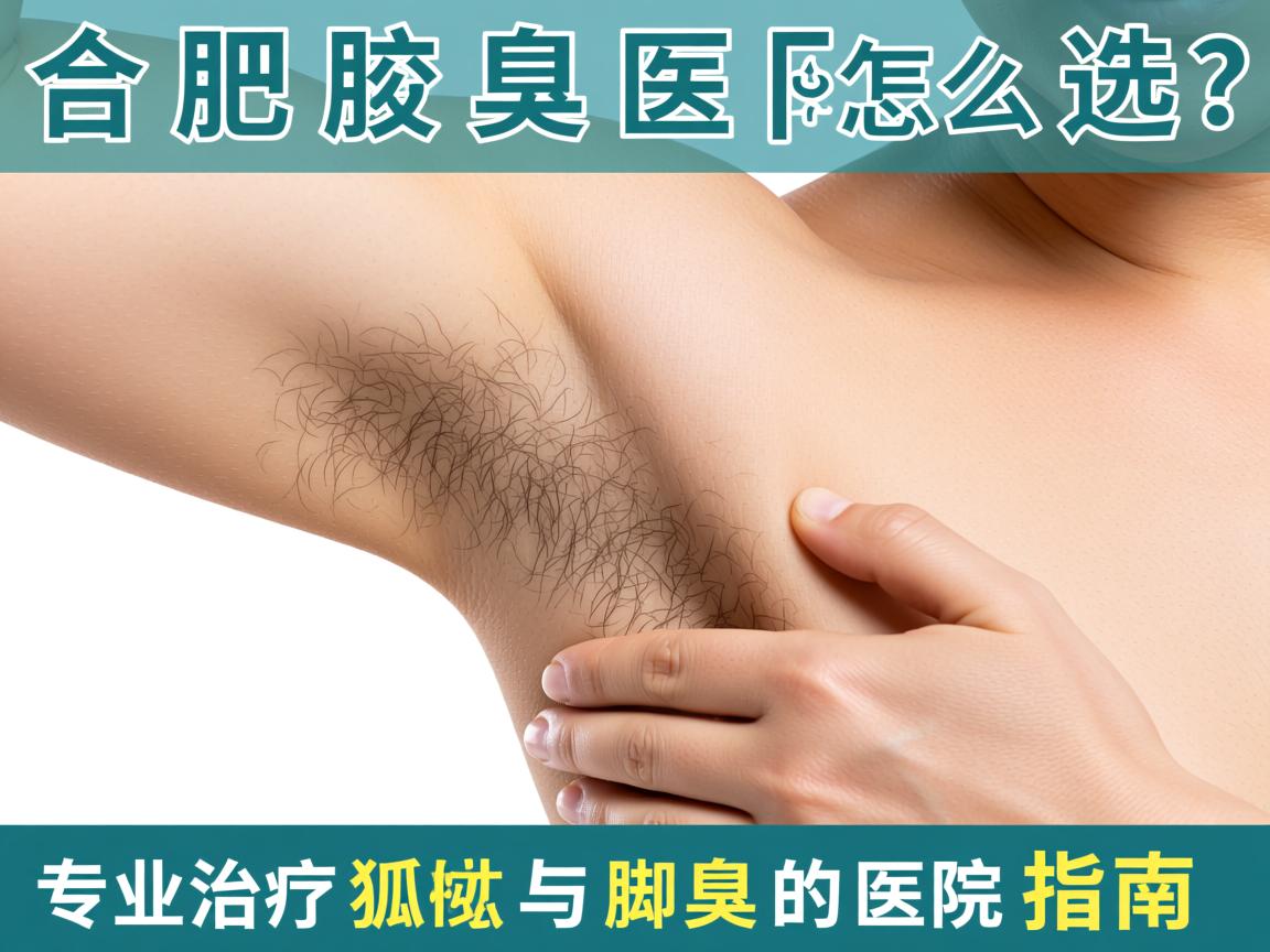 合肥腋臭医院怎么选？专业治疗狐臭与脚臭的医院指南