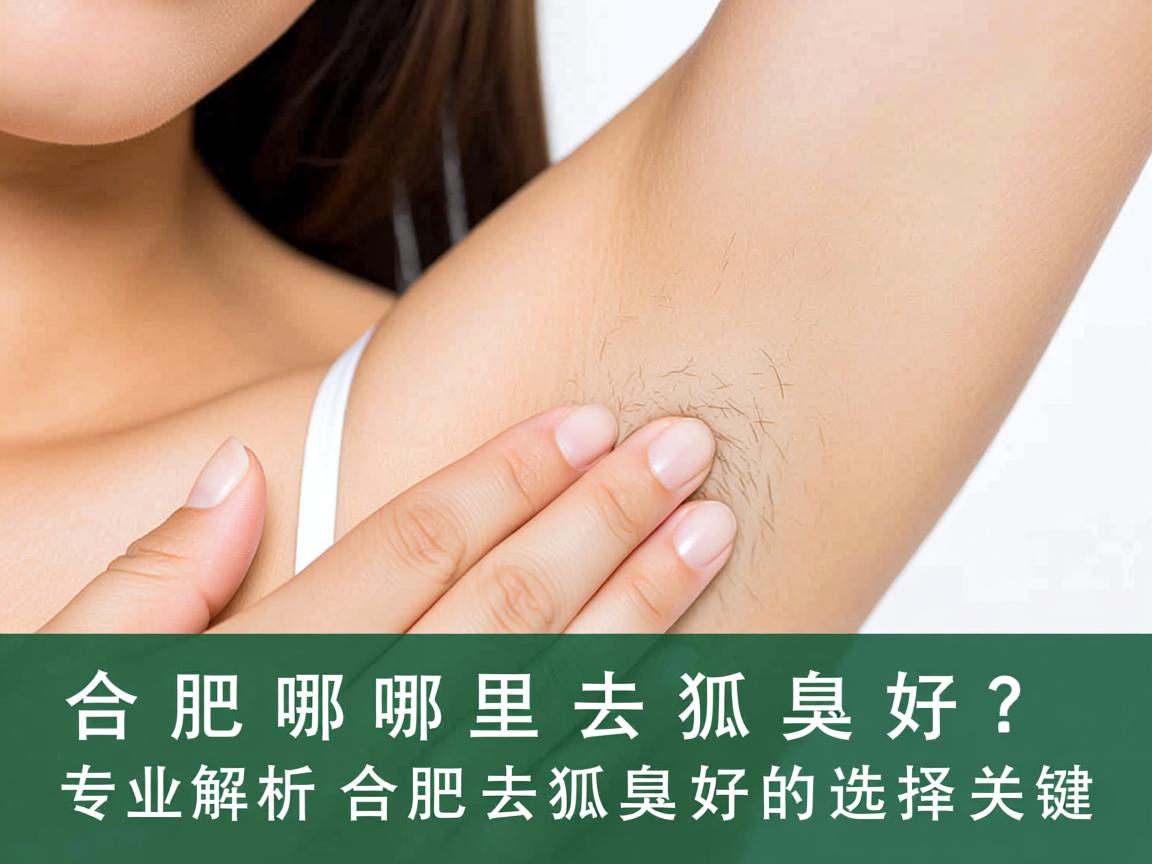合肥哪里去狐臭好？专业解析合肥去狐臭好的选择关键