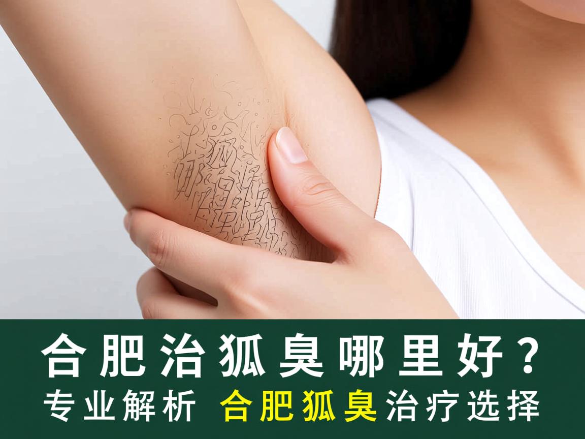 合肥治狐臭哪里好？专业解析合肥狐臭治疗选择