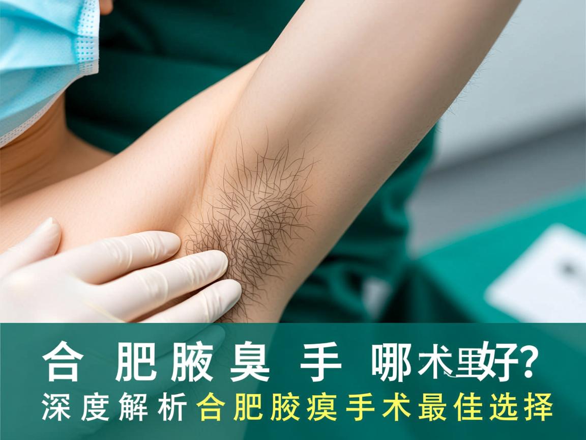 合肥腋臭手术哪里好？深度解析合肥腋臭手术最佳选择