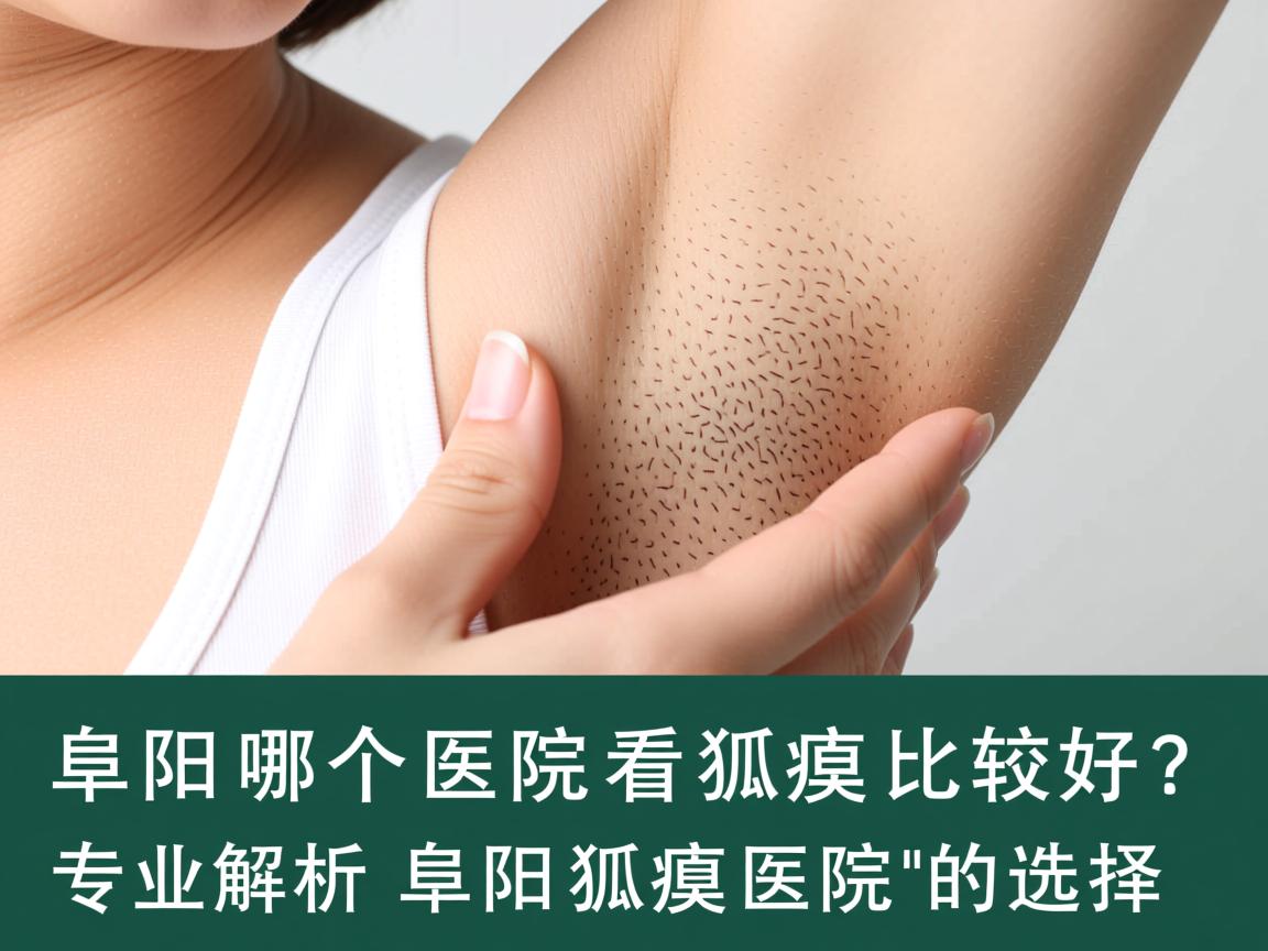 阜阳哪个医院看狐臭比较好？专业解析阜阳狐臭医院的选择