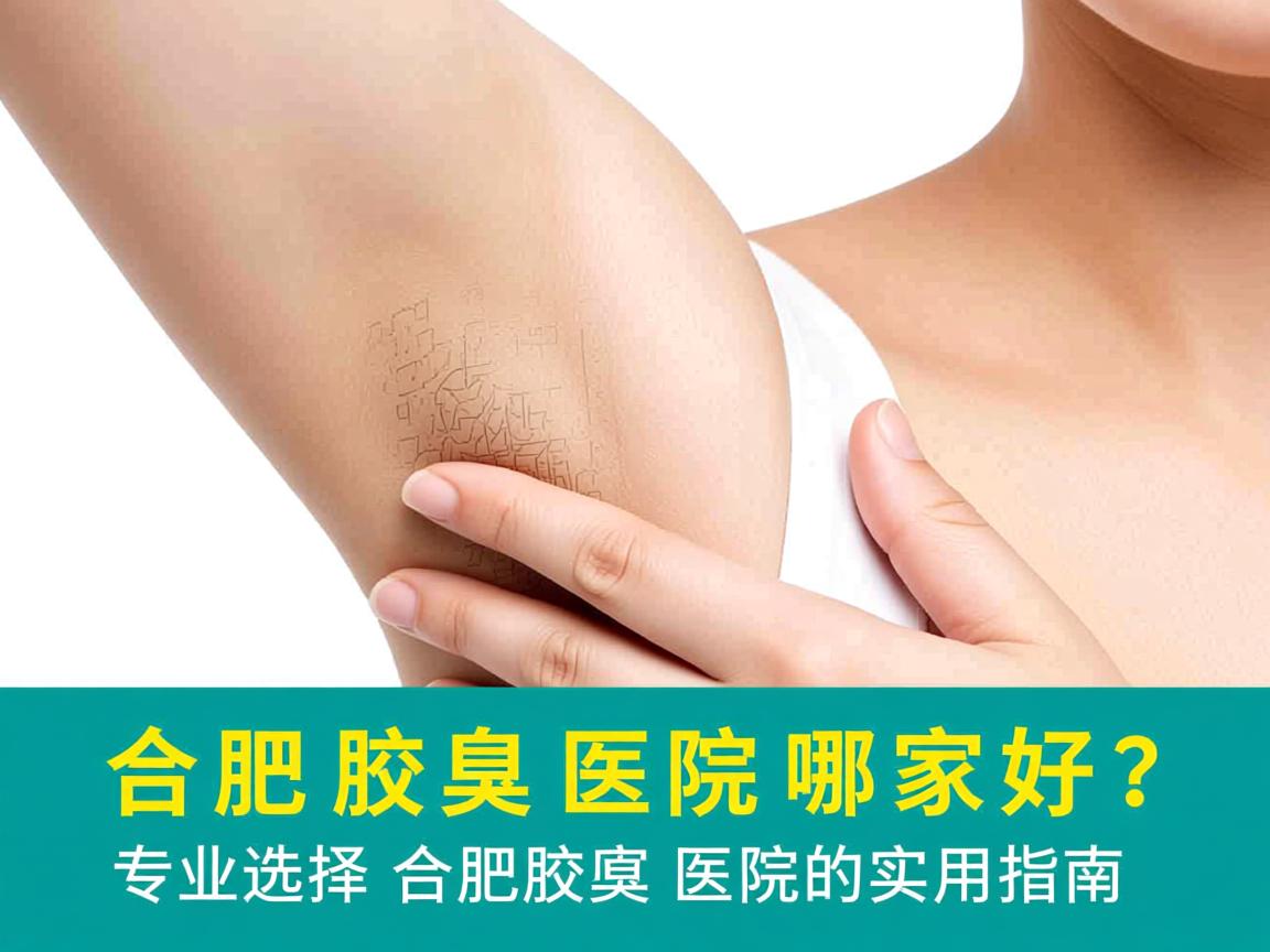 合肥腋臭医院哪家好？专业选择合肥腋臭医院的实用指南