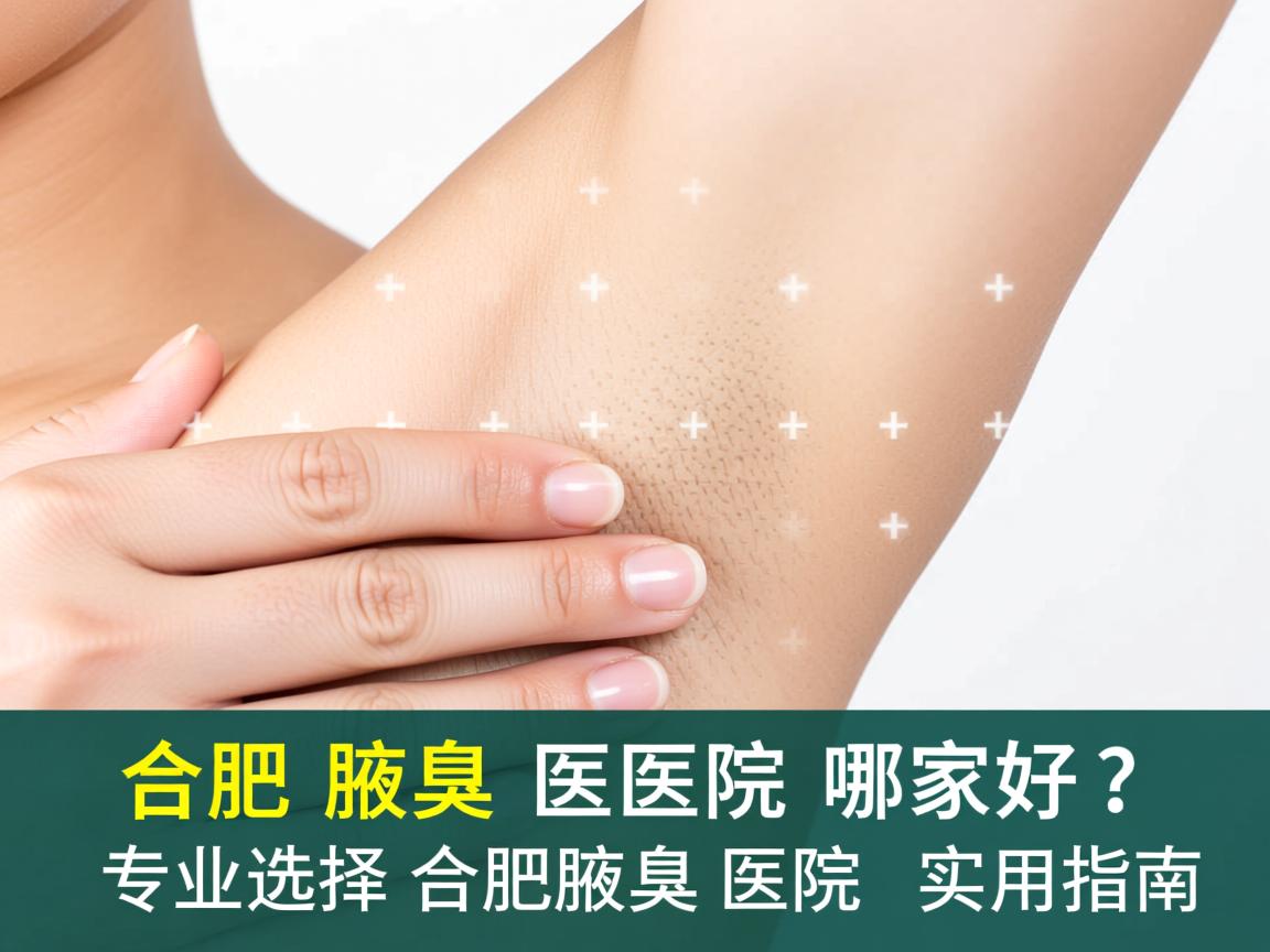 合肥腋臭医院哪家好？专业选择合肥腋臭医院的实用指南