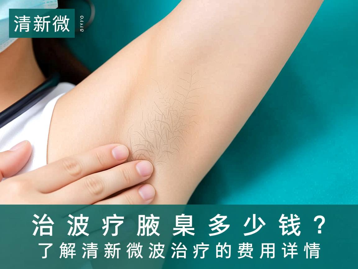 清新微波治疗腋臭多少钱？了解清新微波治疗的费用详情