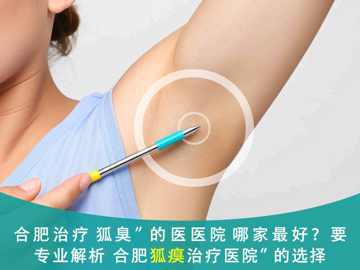 合肥治疗狐臭的医院哪家最好？专业解析合肥狐臭治疗医院的选择