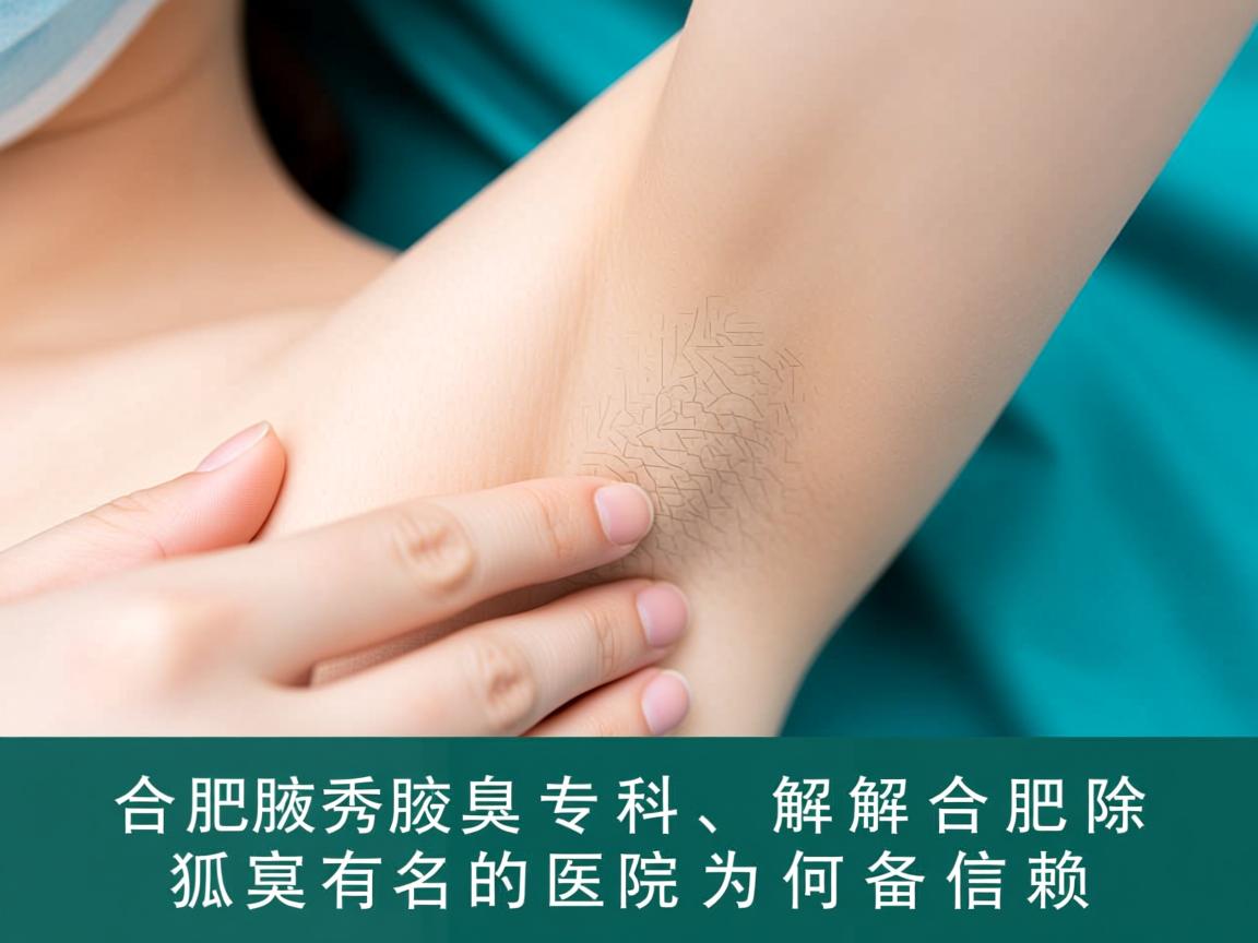 合肥腋秀腋臭专科，解析合肥除狐臭有名的医院为何备受信赖