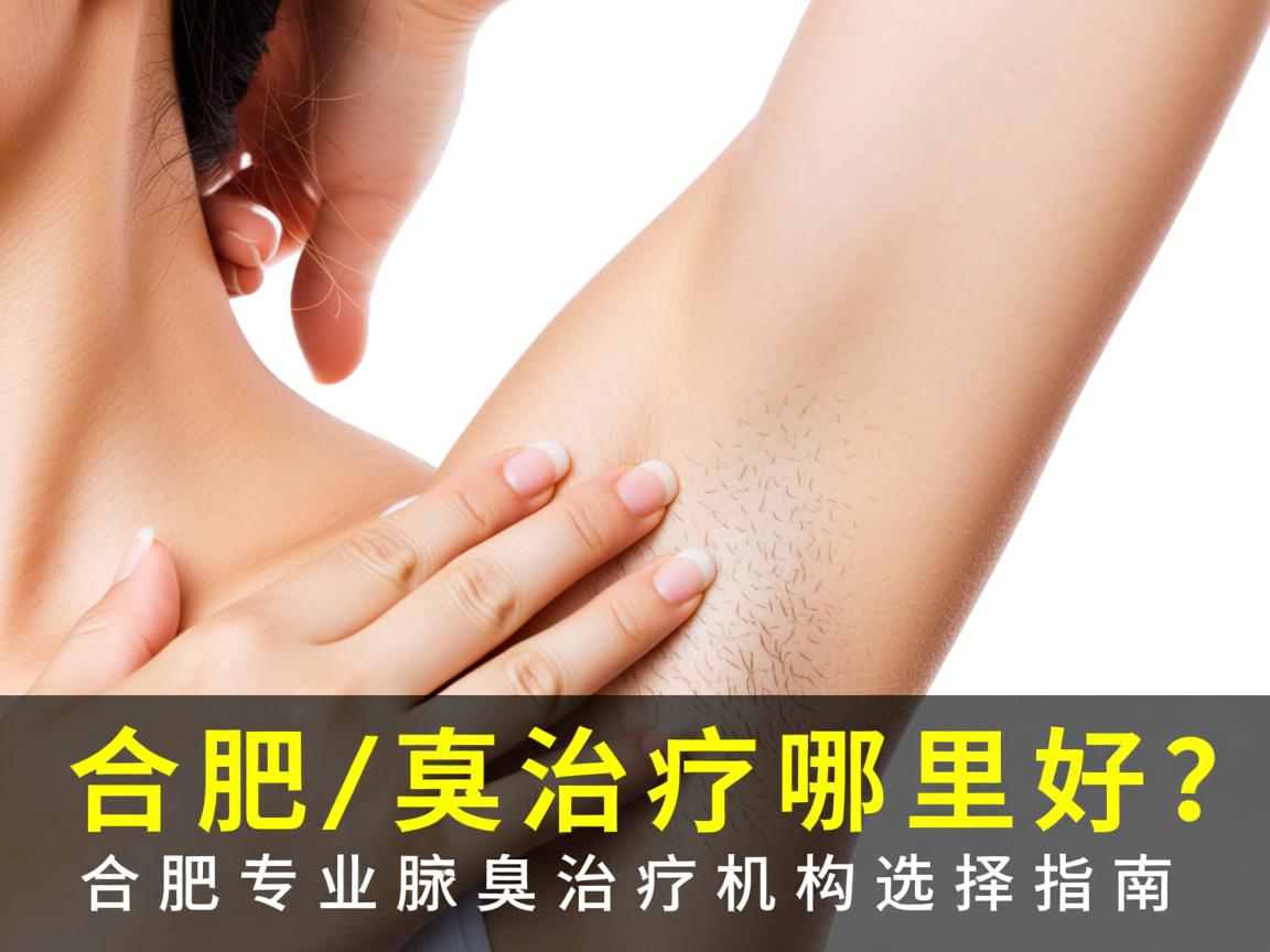 合肥腋臭治疗哪里好？合肥专业腋臭治疗机构选择指南