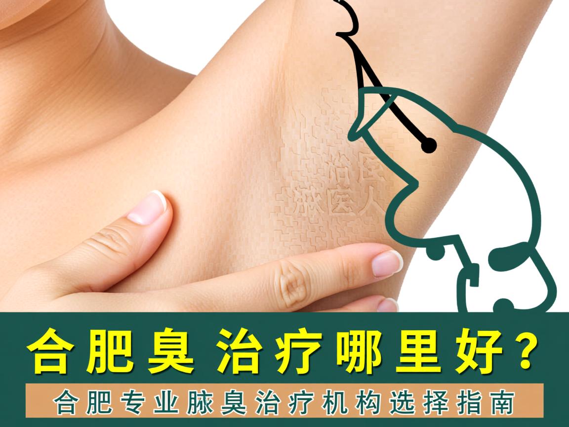 合肥腋臭治疗哪里好？合肥专业腋臭治疗机构选择指南