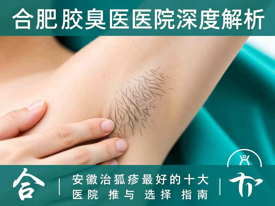 合肥腋臭医院深度解析，安徽治狐臭最好的十大医院推荐与选择指南