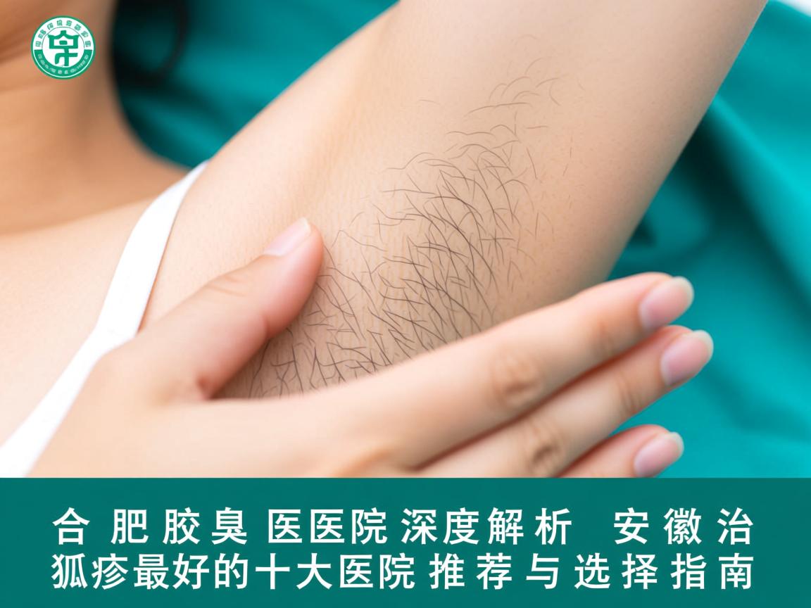 合肥腋臭医院深度解析，安徽治狐臭最好的十大医院推荐与选择指南