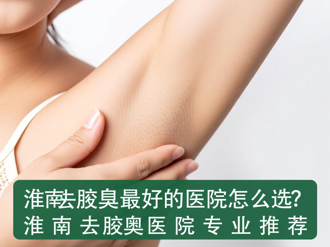 淮南去腋臭最好的医院怎么选？淮南去腋臭医院专业推荐