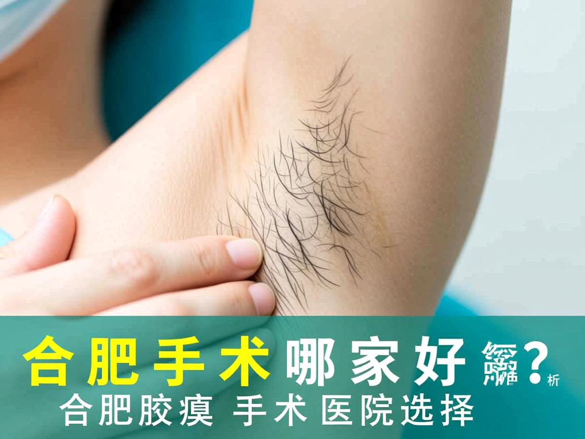合肥腋臭手术哪家好？深度解析合肥腋臭手术医院选择