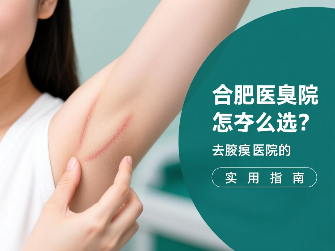 合肥腋臭医院怎么选？女生去腋臭医院的实用指南