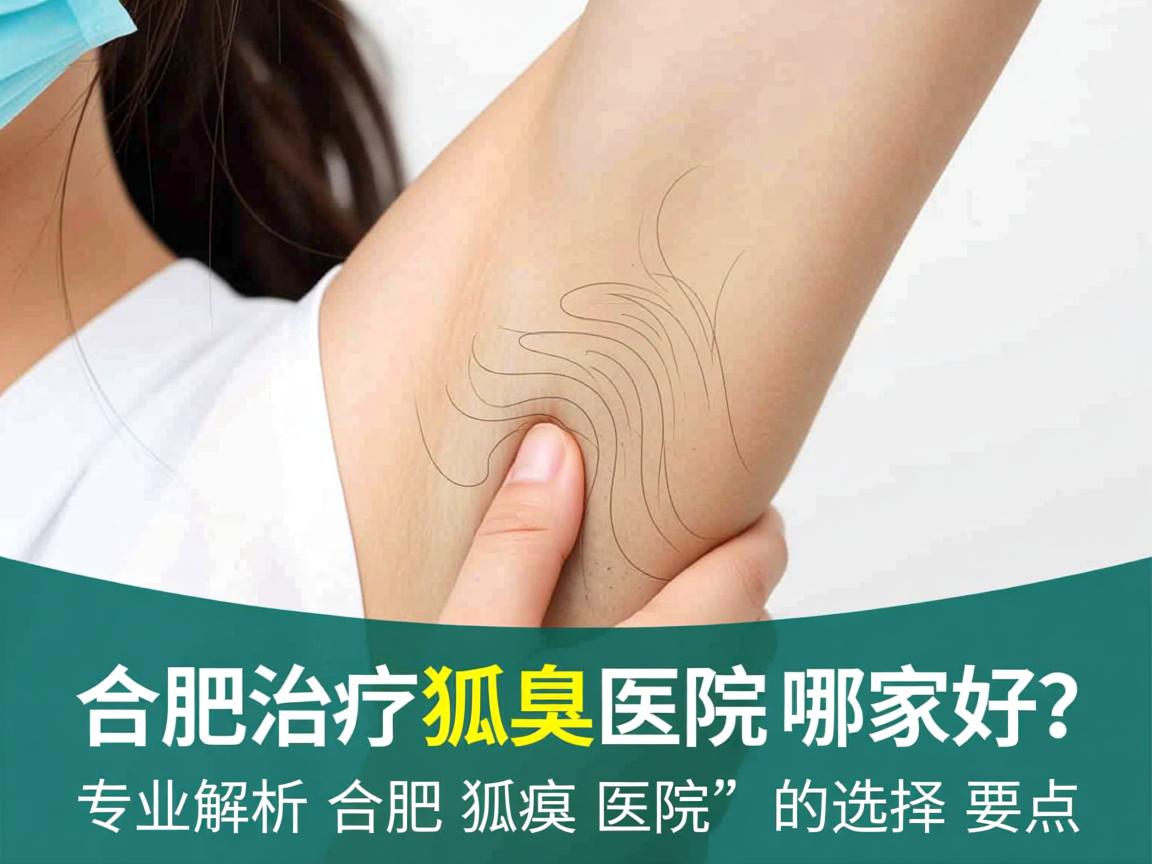合肥治疗狐臭医院哪家好？专业解析合肥狐臭医院的选择要点