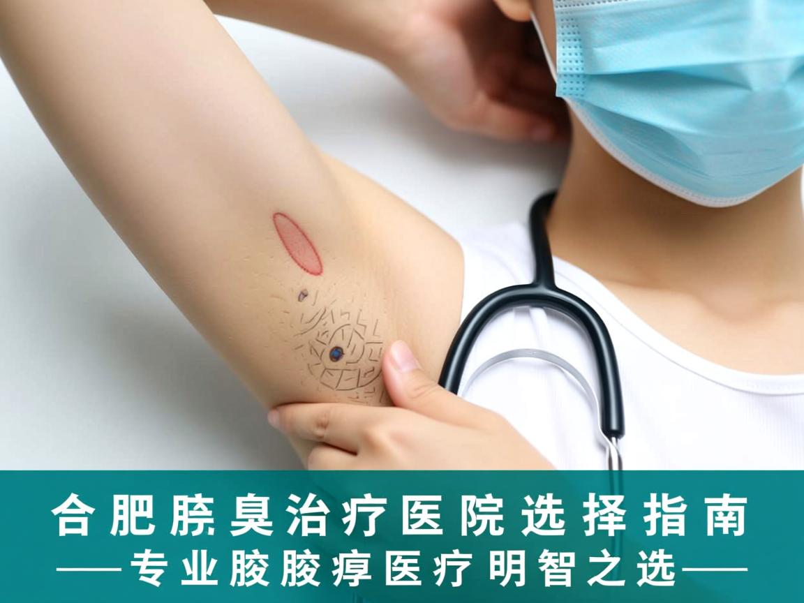 合肥腋臭治疗医院选择指南，专业腋臭医疗的明智之选