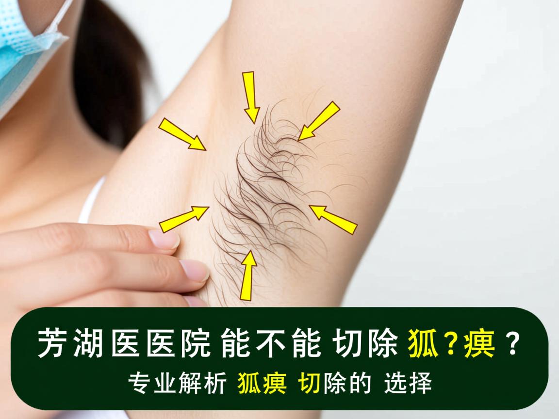 芜湖医院能不能切除狐臭？专业解析狐臭切除的选择