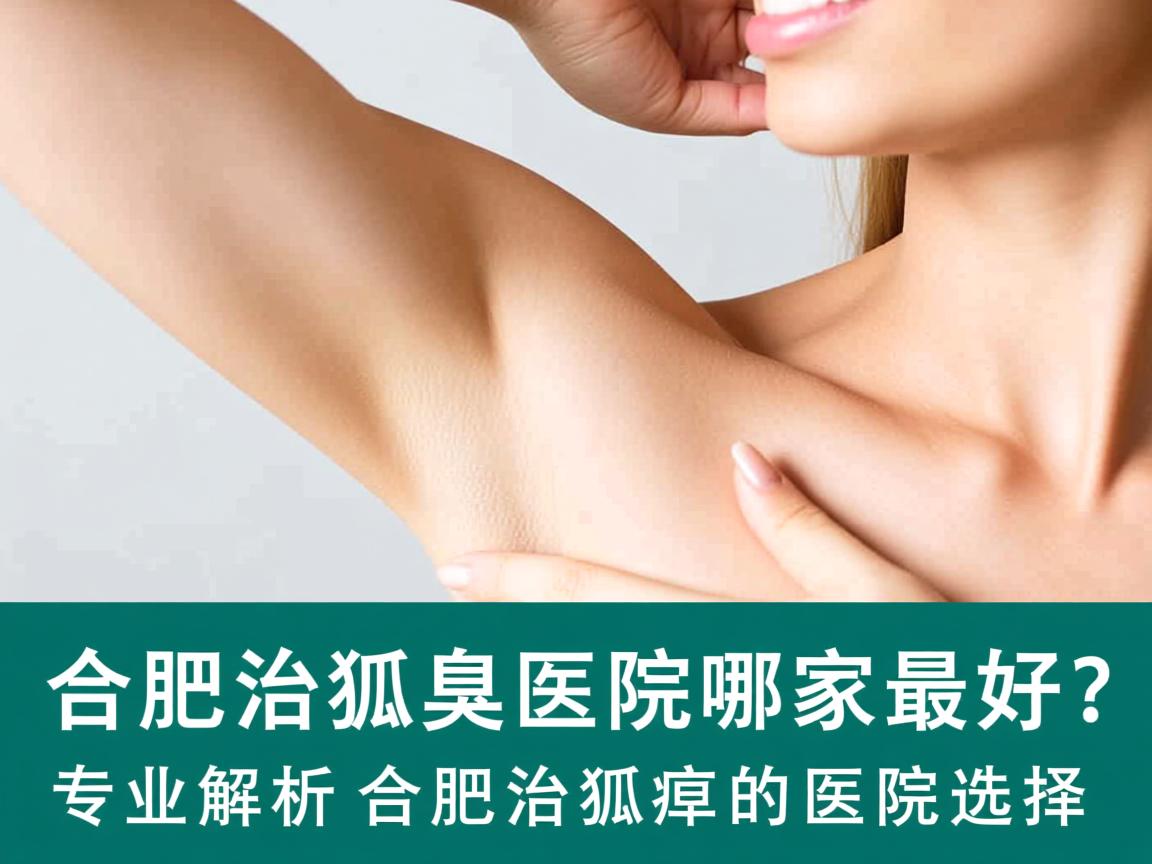 合肥治狐臭的医院哪家最好？专业解析合肥治狐臭的医院选择