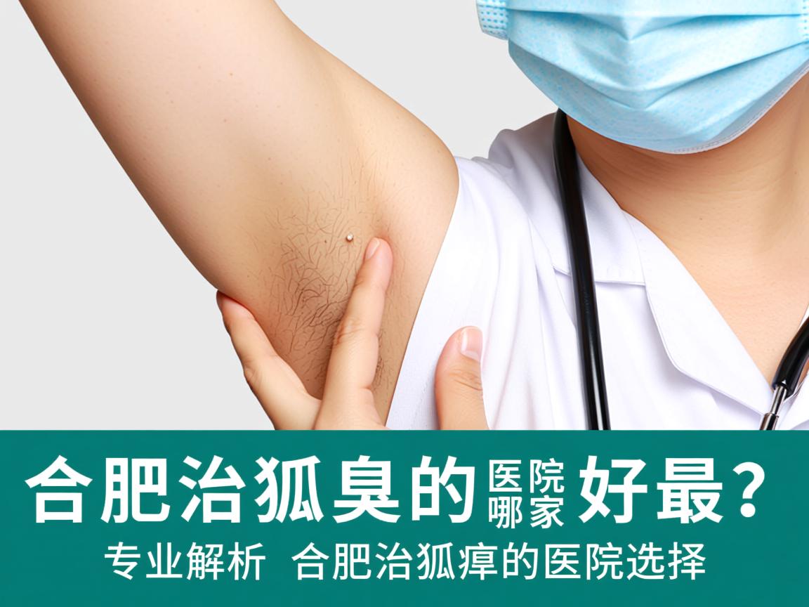 合肥治狐臭的医院哪家最好？专业解析合肥治狐臭的医院选择