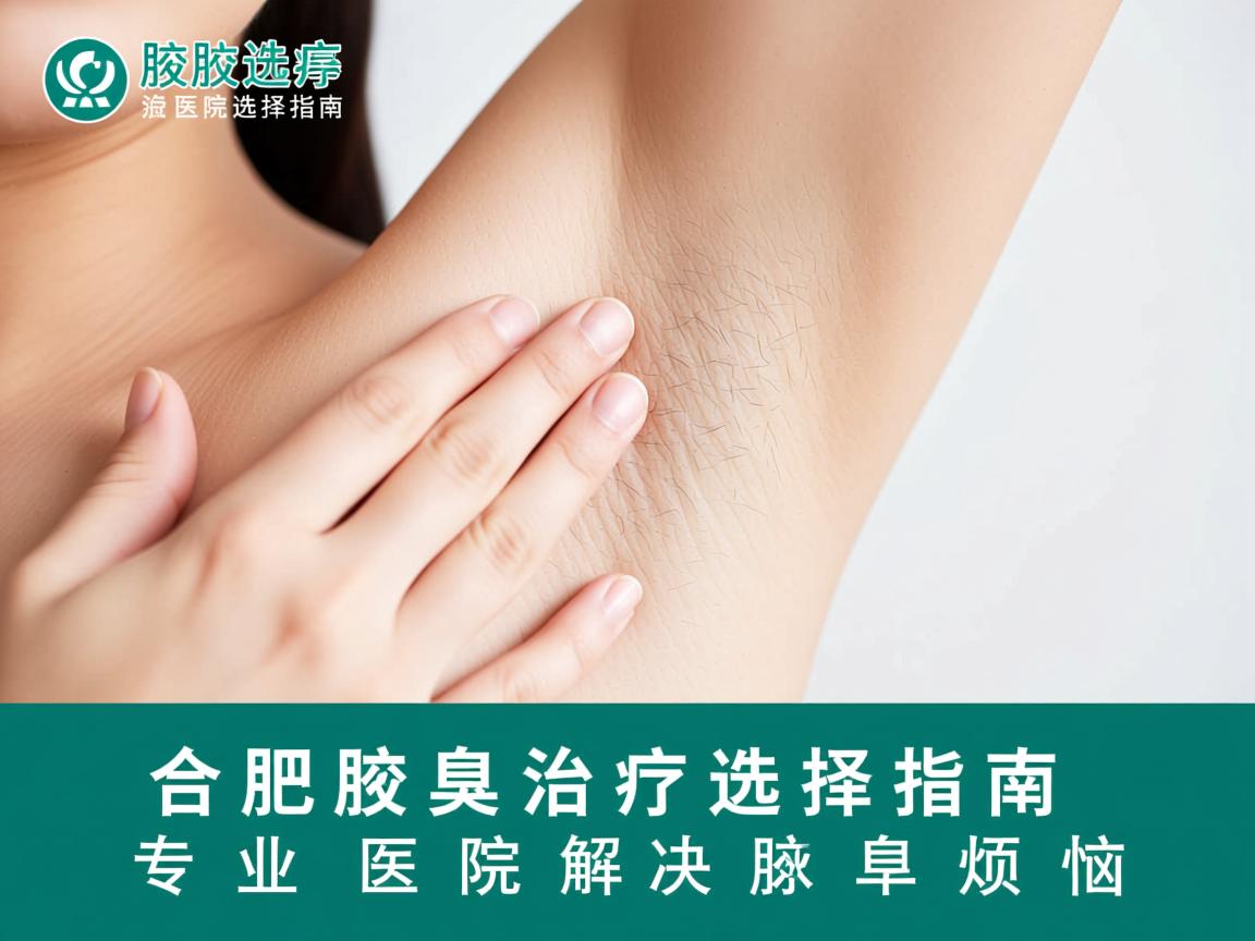 合肥腋臭治疗医院选择指南，专业医院解决腋臭烦恼