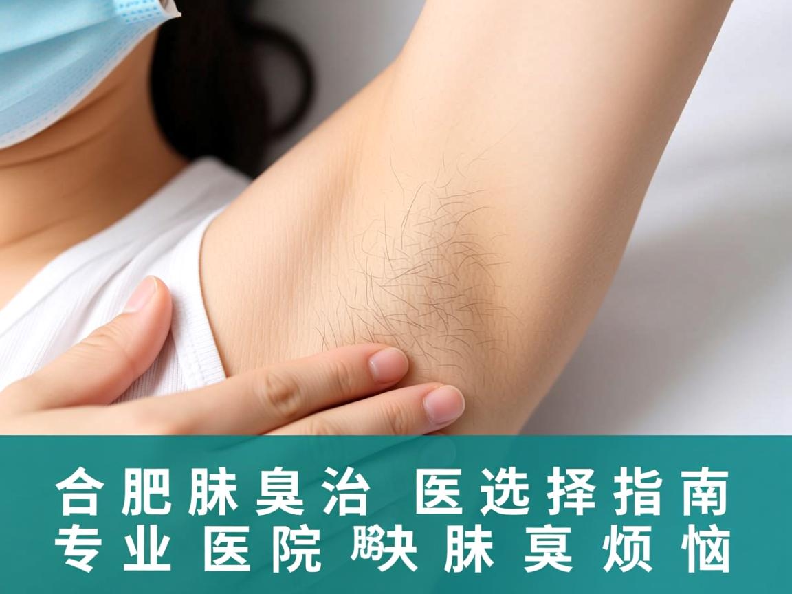 合肥腋臭治疗医院选择指南，专业医院解决腋臭烦恼