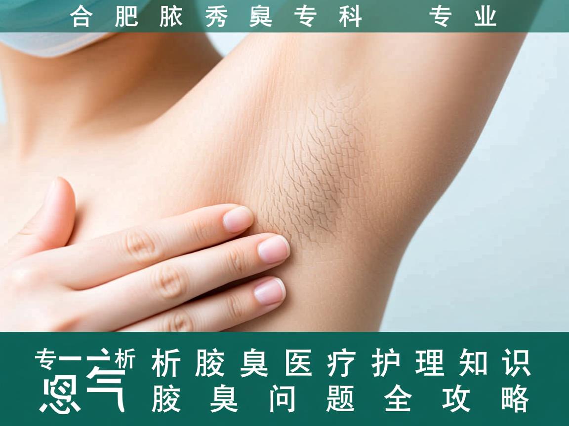 合肥腋秀腋臭专科，专业解析腋臭医疗护理知识，腋臭问题全攻略