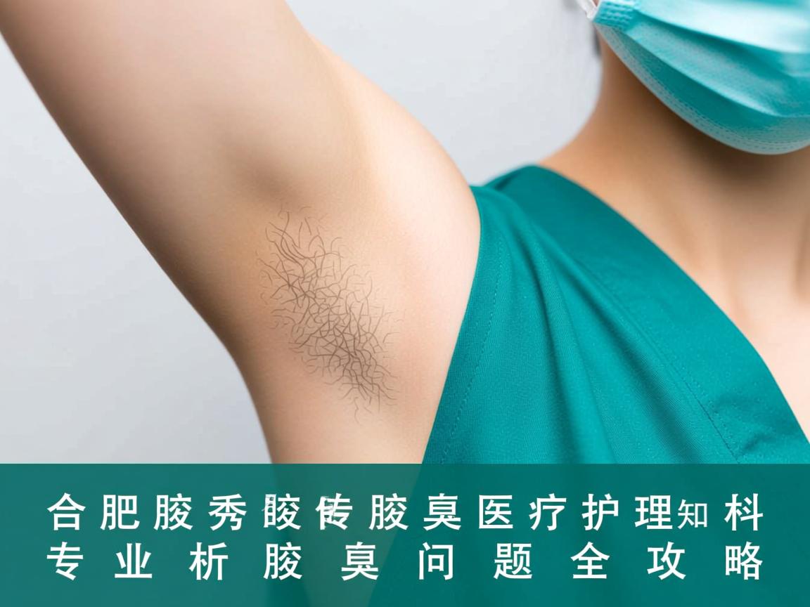 合肥腋秀腋臭专科，专业解析腋臭医疗护理知识，腋臭问题全攻略