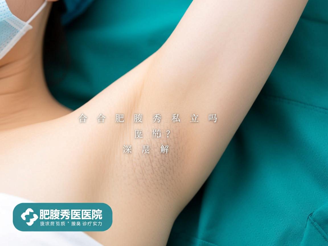 合肥腋秀医院是私立的吗？深度解析合肥腋秀医院的资质与腋臭诊疗实力