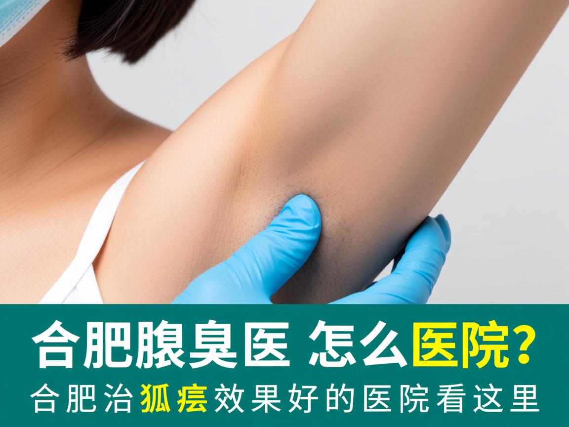 合肥腋臭医院怎么选？合肥治狐臭效果好的医院看这里