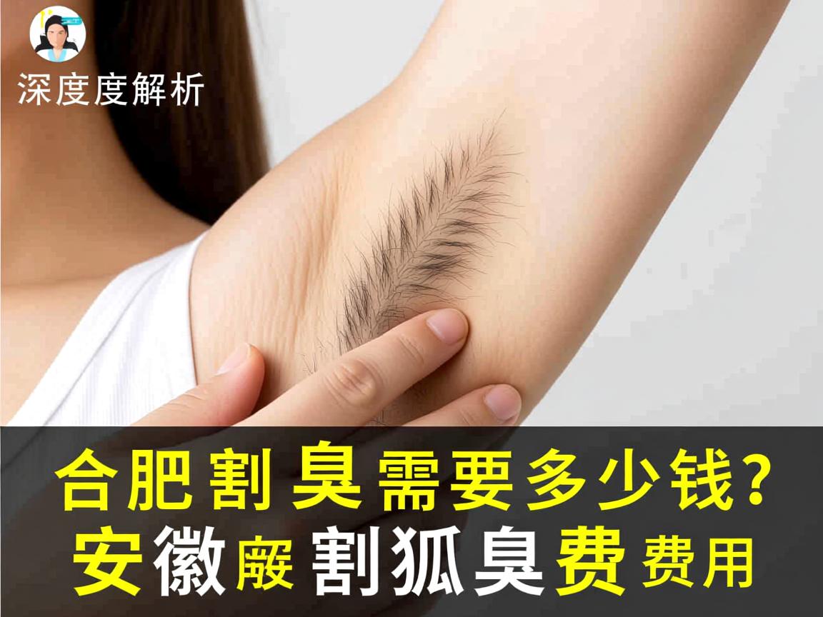 合肥割狐臭需要多少钱？深度解析安徽割狐臭费用