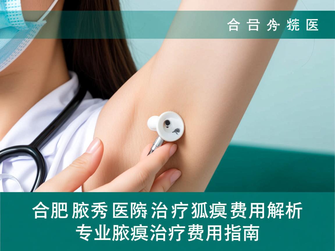 合肥腋秀医院治疗狐臭费用解析，专业腋臭治疗费用指南