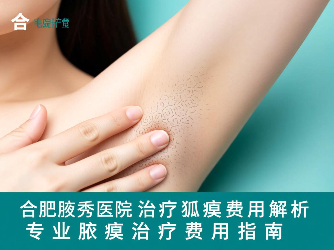 合肥腋秀医院治疗狐臭费用解析，专业腋臭治疗费用指南
