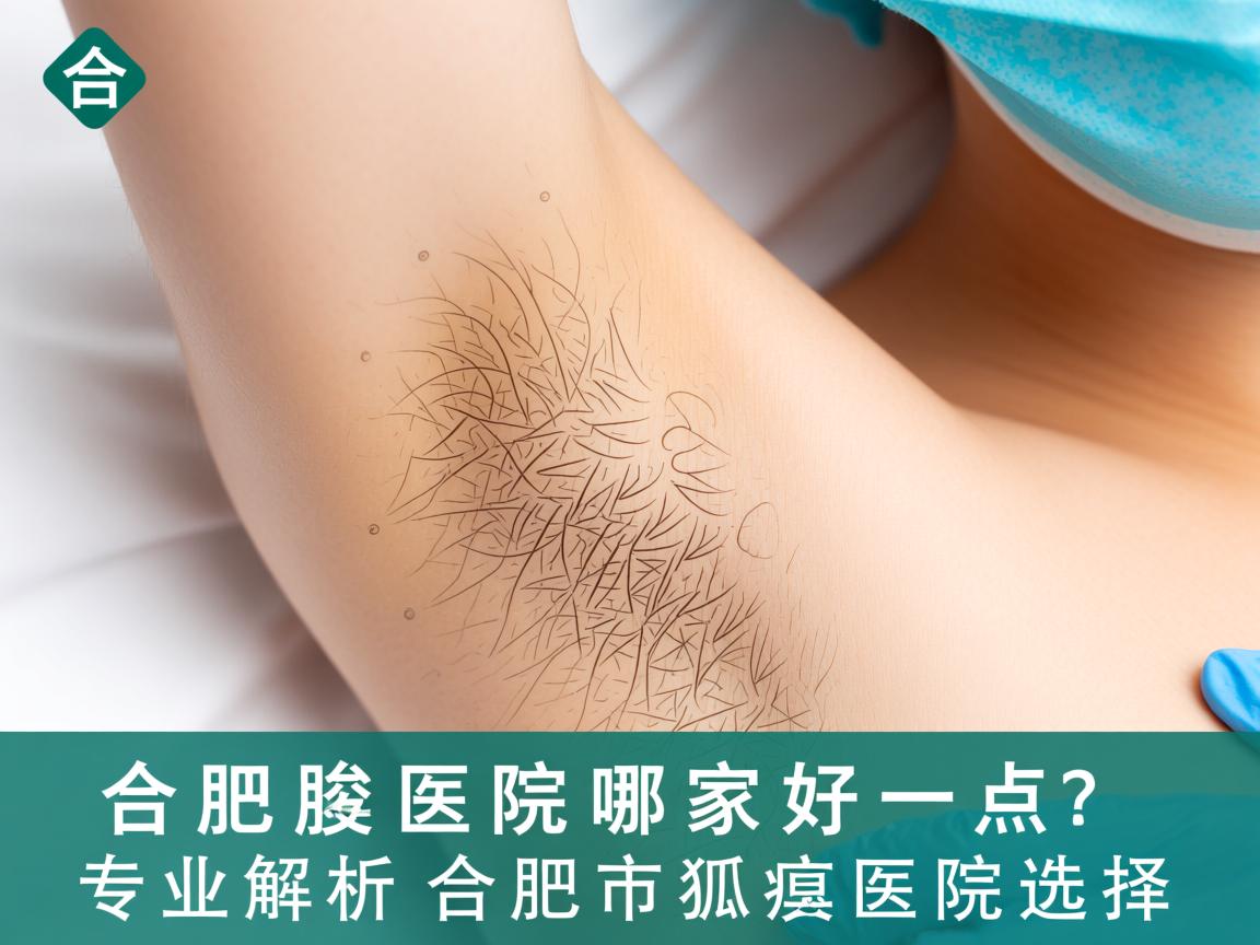 合肥腋臭医院哪家好一点？专业解析合肥市狐臭医院选择