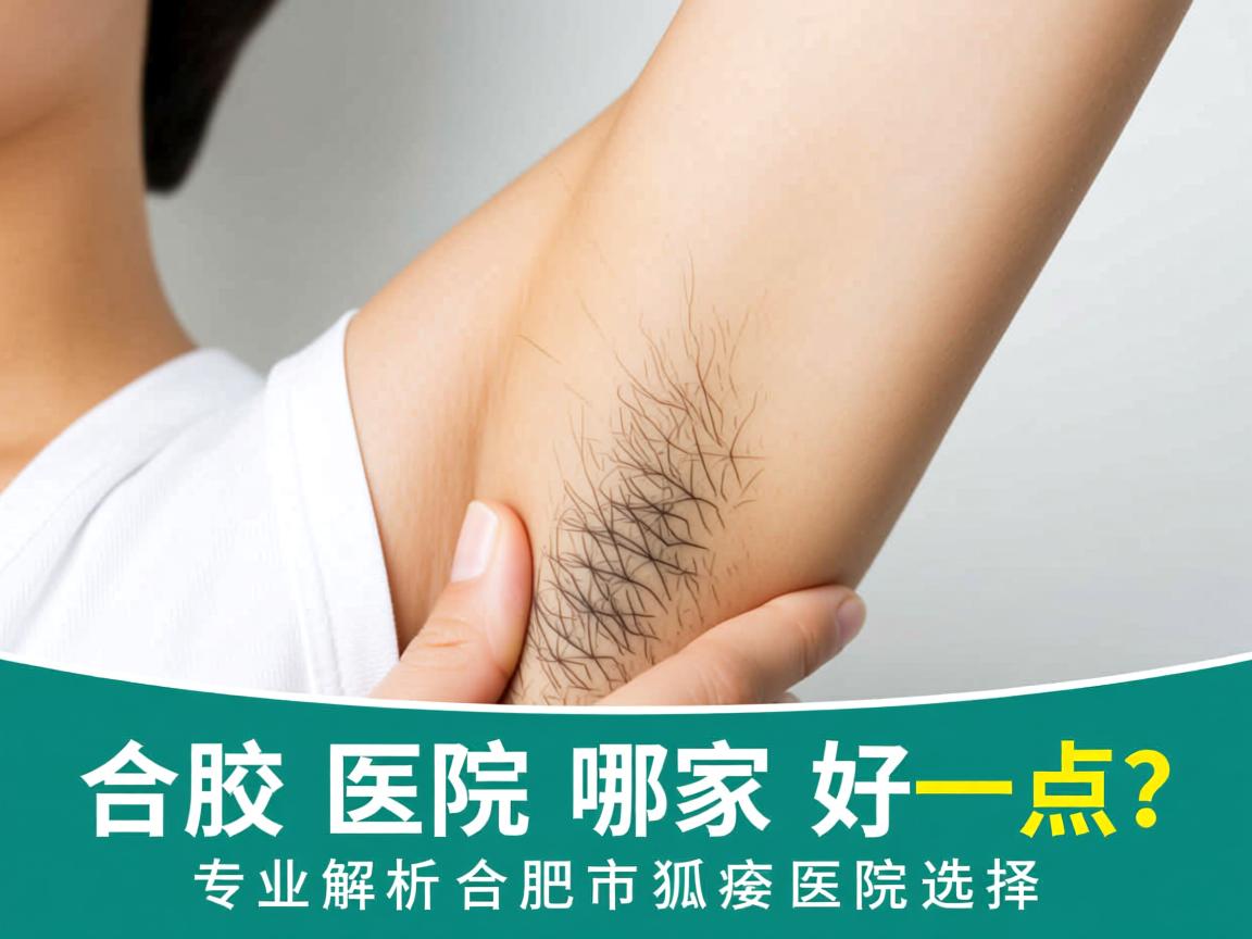 合肥腋臭医院哪家好一点？专业解析合肥市狐臭医院选择