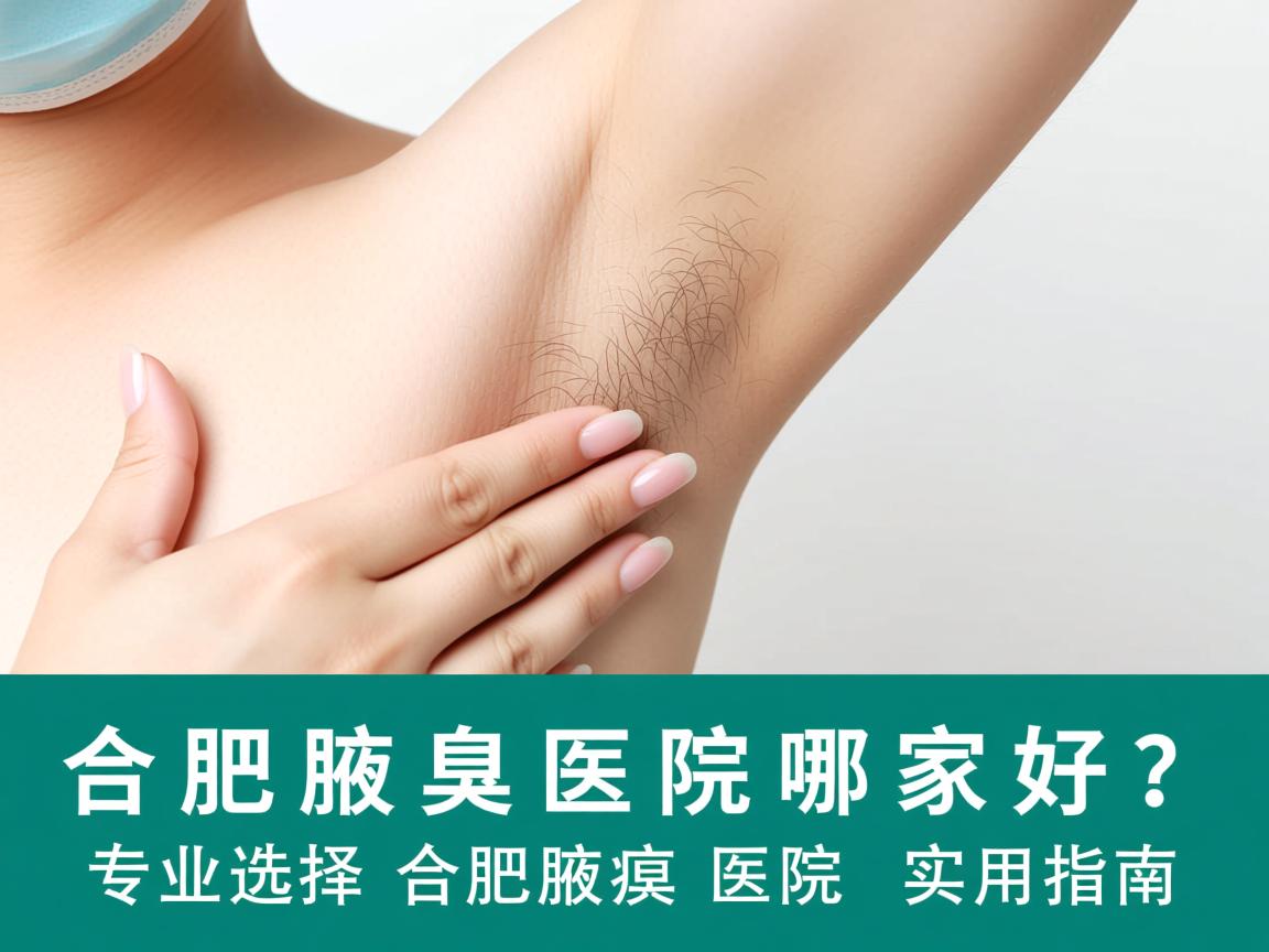 合肥腋臭医院哪家好？专业选择合肥腋臭医院的实用指南