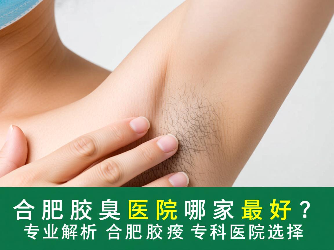 合肥腋臭医院哪家最好？专业解析合肥腋臭专科医院选择
