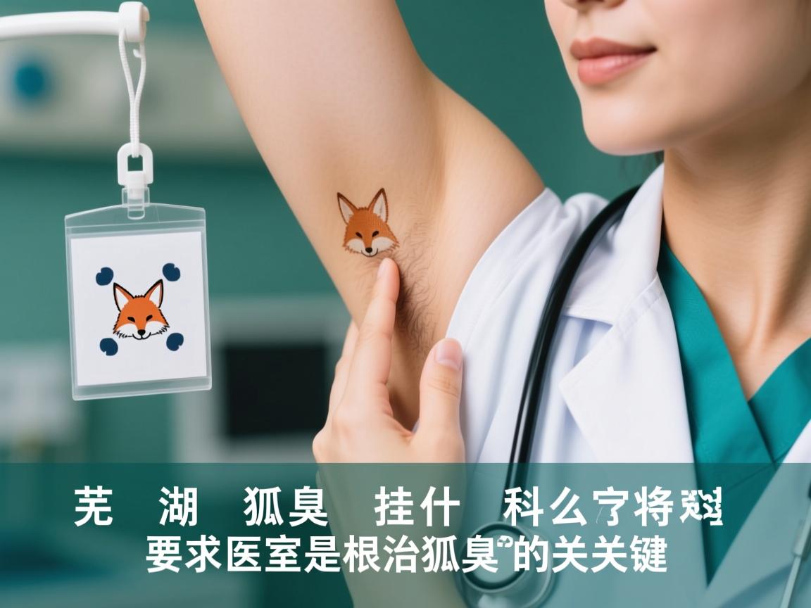 芜湖狐臭挂什么科室？选对医生是根治狐臭的关键