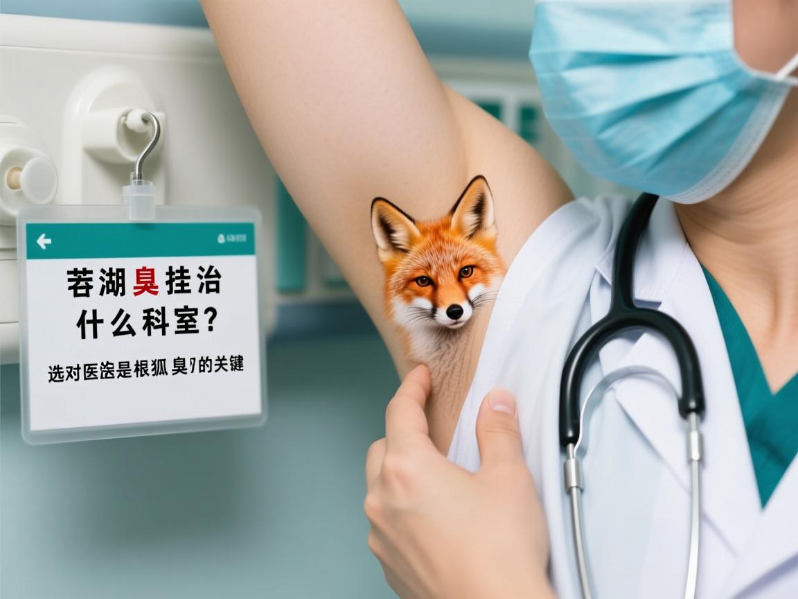 芜湖狐臭挂什么科室？选对医生是根治狐臭的关键